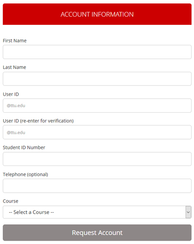 SONA registration page