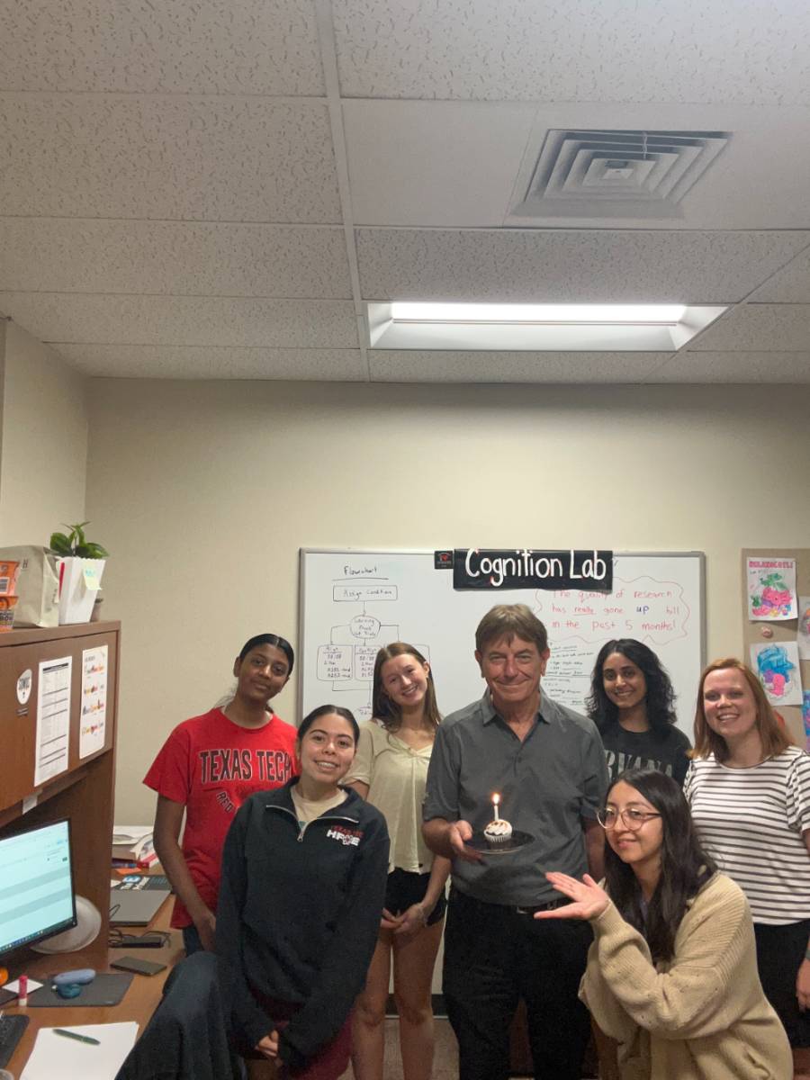 Cognition Lab celebrating Roman Taraban's birthday! 