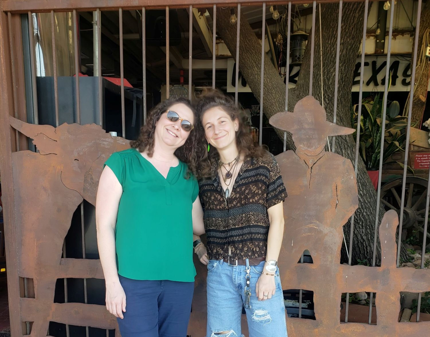 Sage and Amelia at Caprock Cafe