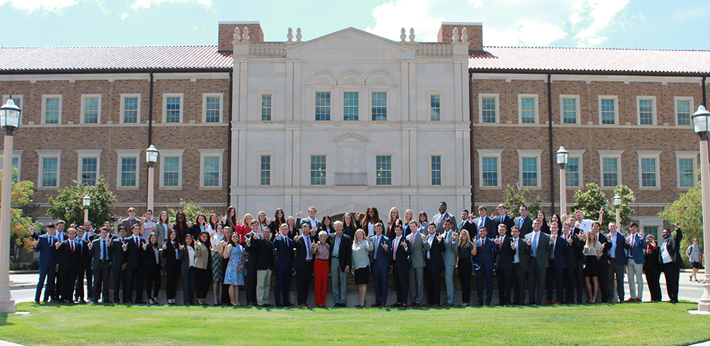 Group of Students From Scovell Business Leadership