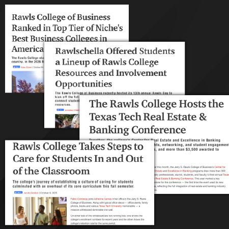 Storytelling and communications examples