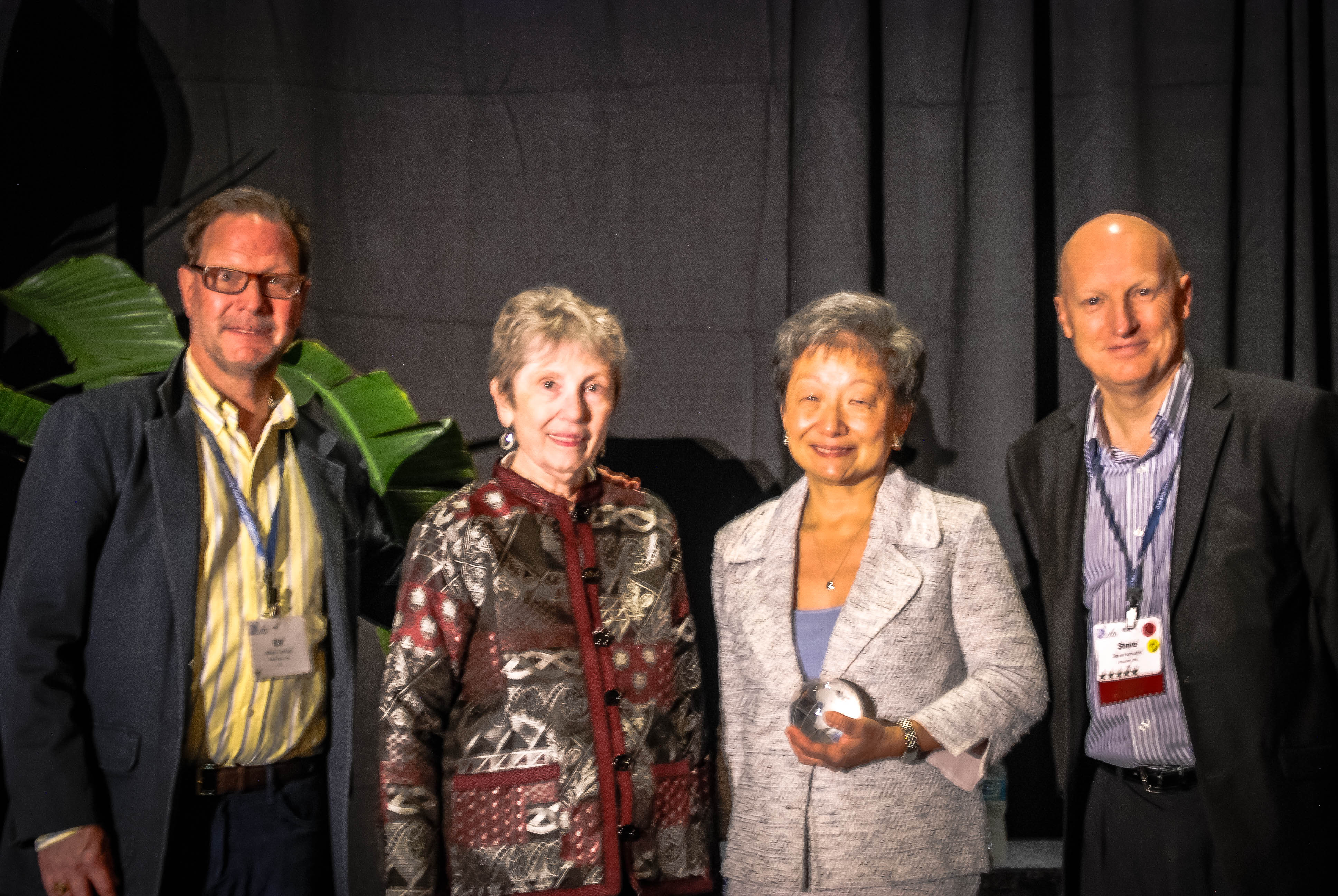 (L to R) Dr. Bill Gardner, Donna Hunt, Connie Matsui, and Steve Kempster (L to R) Dr. Bill Gardner, Donna Hunt, Connie Matsui, and Steve Kempster