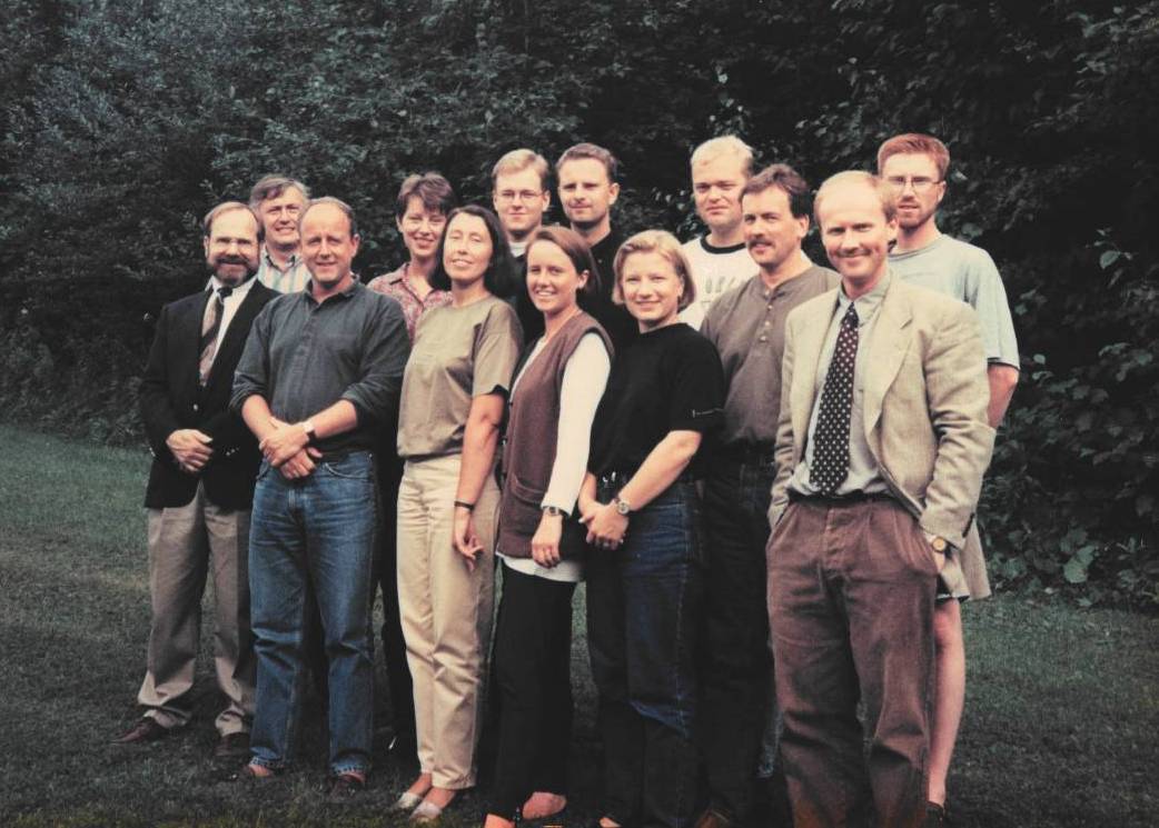 One of Dr. Duhan's first seminar class groups in Norway