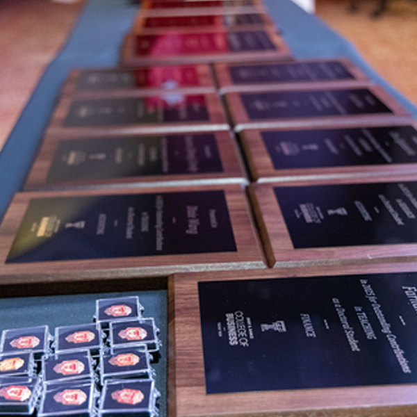 Faculty, Staff, and Students Recognized at the 2025 Rawls College Awards Ceremony