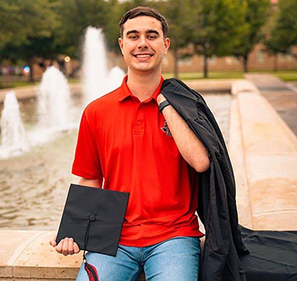 Meet the Summer 2025 Rawls College Banner Bearer: Ryan Blevins