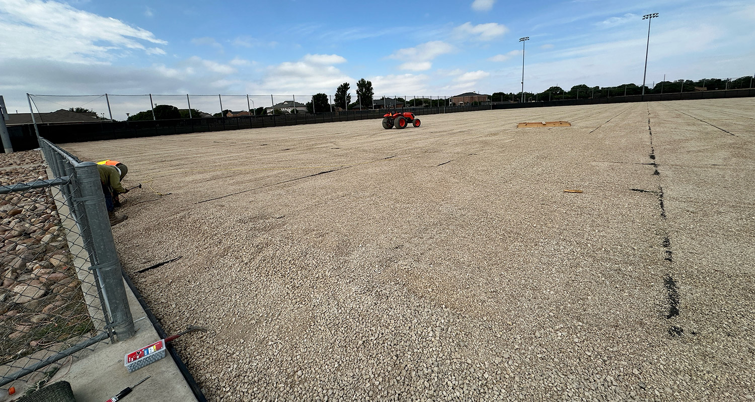 turf field ready