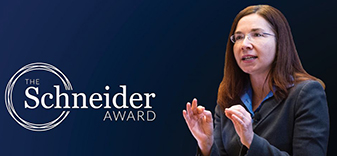 Katherine Hayhoe, recipient of the Stephen H. Schneider award