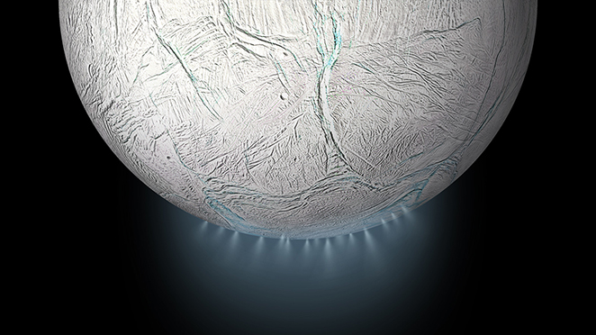 enceladus moon from NASA
