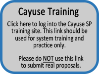 cayuse training