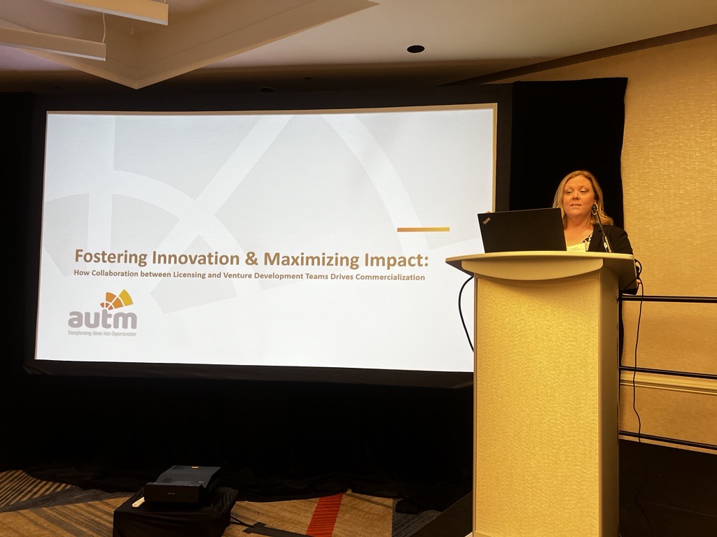 Taysha Williams Presenting at AUTM Regional Meeting