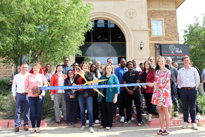 Texas Tech Accelerator Ribbon Cutting for Cohort 9