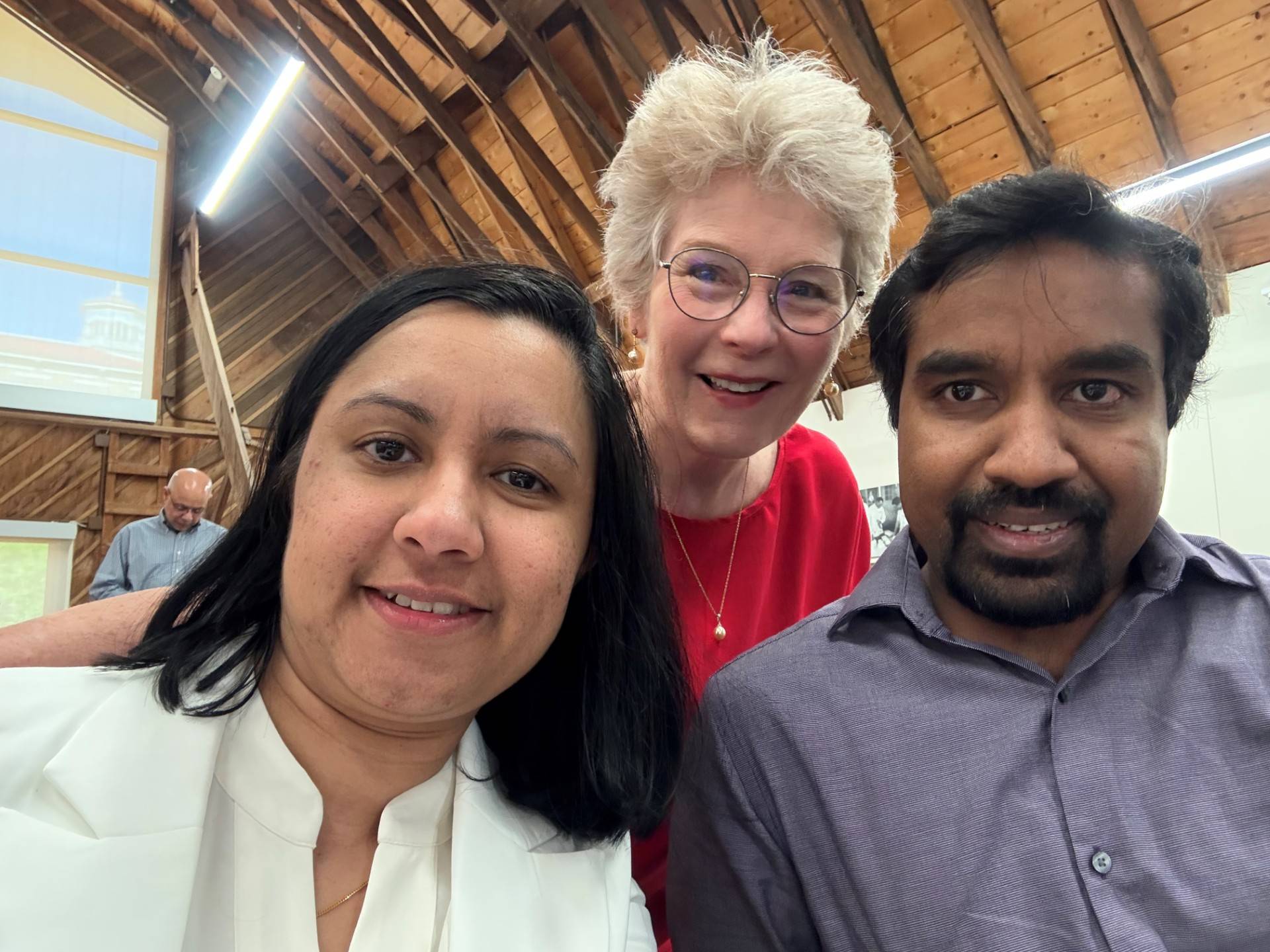 Samudani Dhanasekara, Chief Operating and Marketing Officer, Dr. Chanaka Kahathuduwa, Chief Technology and Financial Officer, and Kim Walker, iTTU Mentor