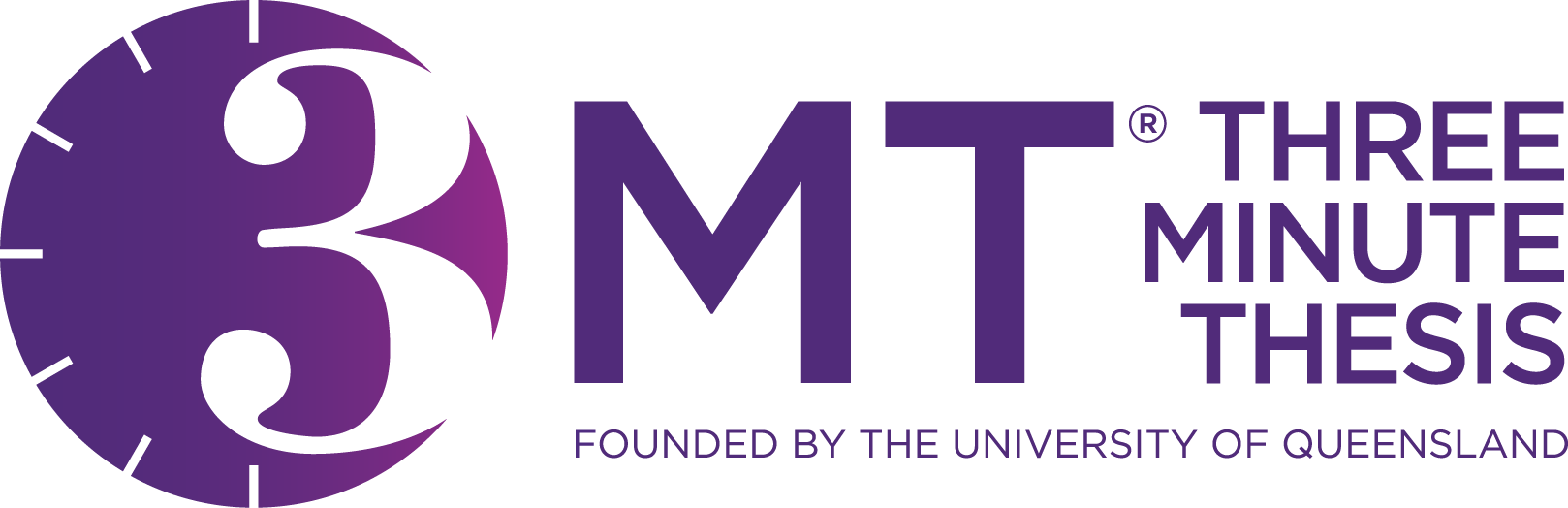 3MT: 3 Minute Thesis Logo