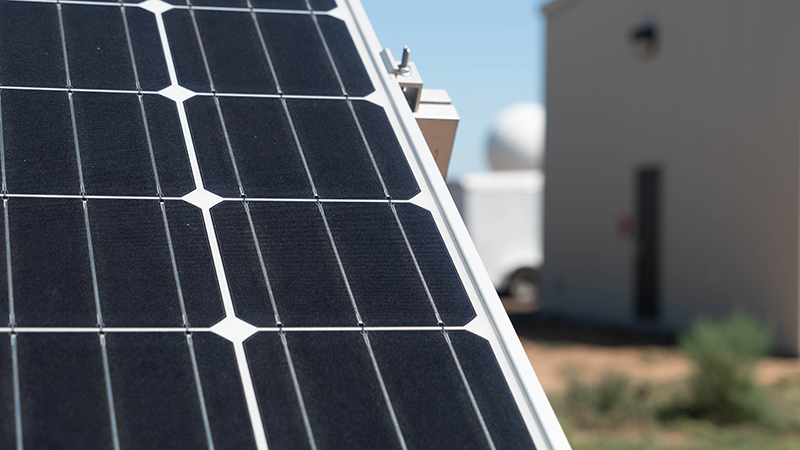 solar panels and other renewable technology is tested at GLEAMM 