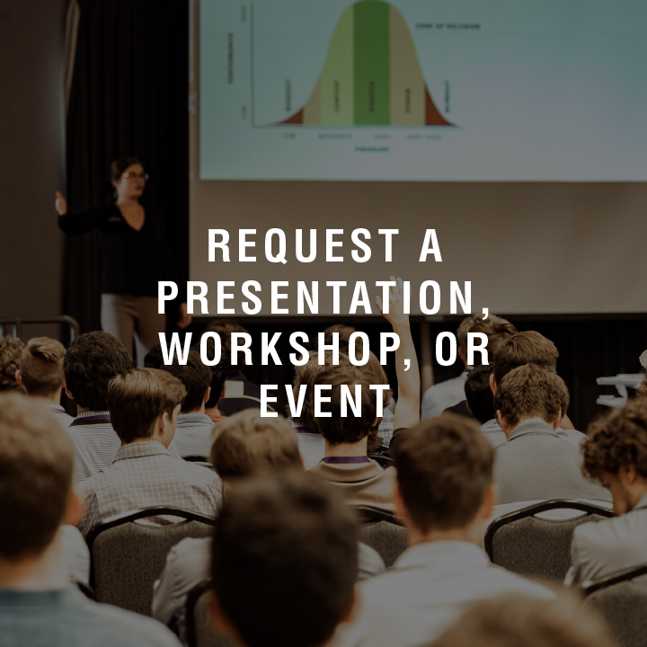 Request a free workshop, presentation, or resource table