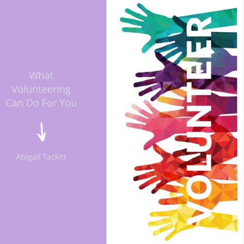 Volunteer blog cover