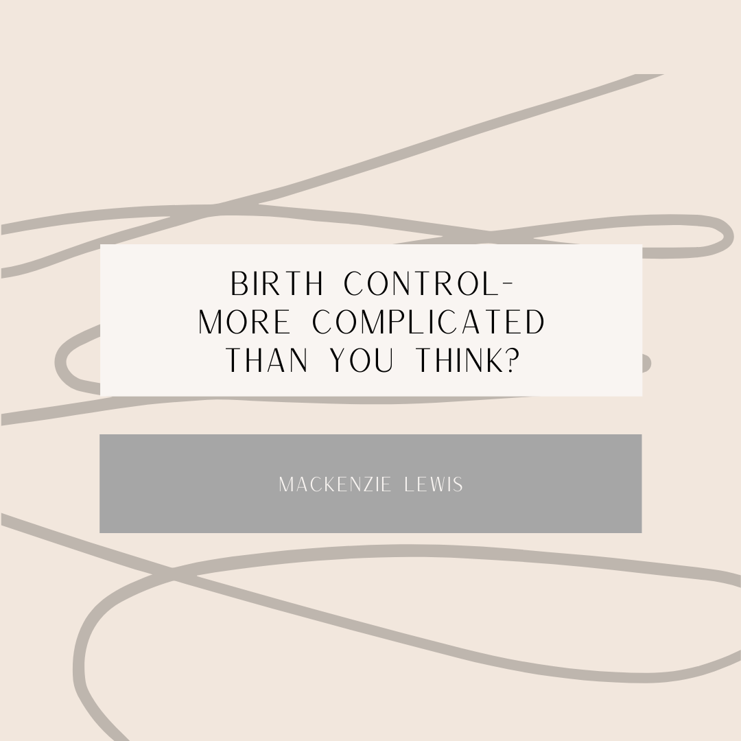 Birth control blog post promotion