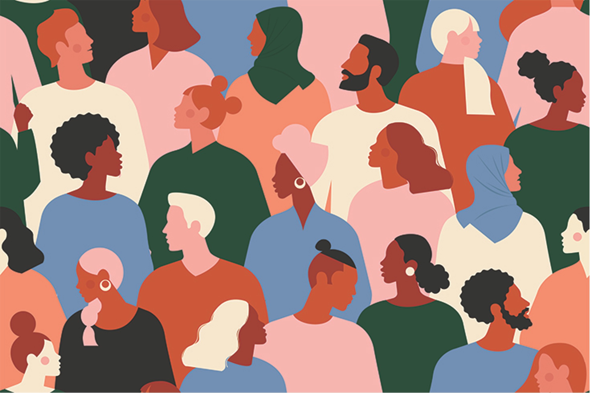 diverse people