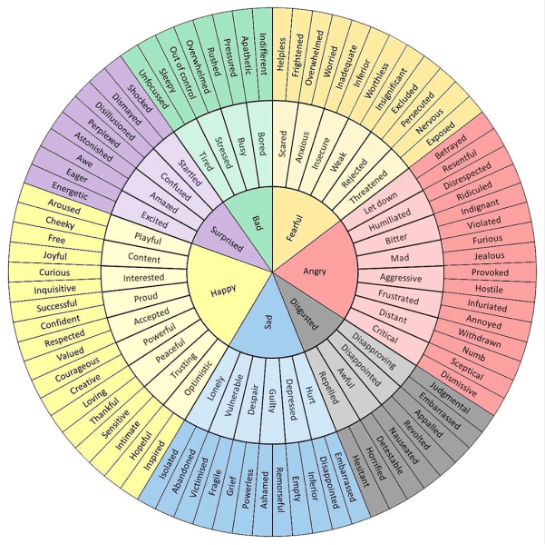 wheel of emotions