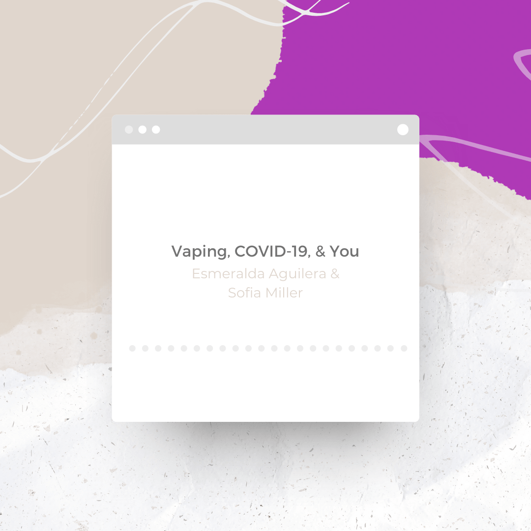 vaping and covid blog