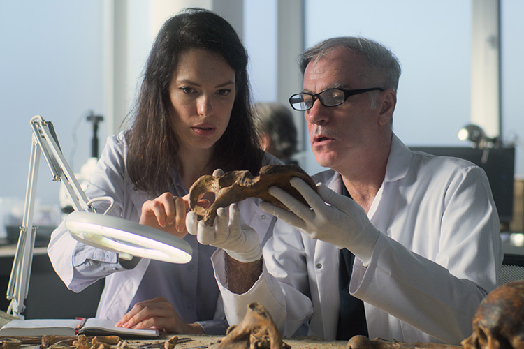 people in a lab