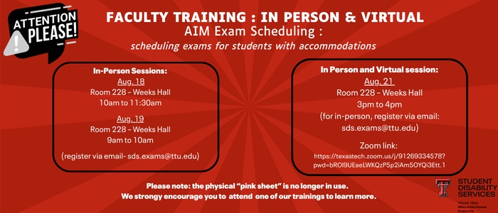 Faculty Training via Zoom