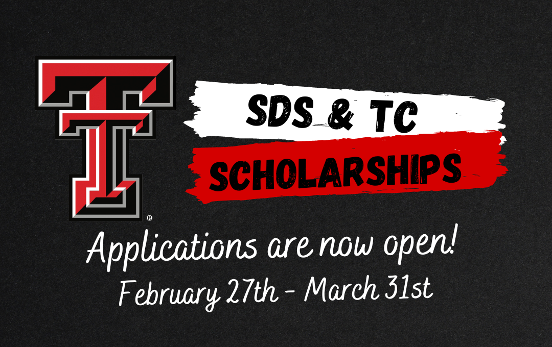 SDS and TC Scholarships are now open!