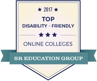2017 Top Disability-Friendly. Online Colleges, Sr Education Group