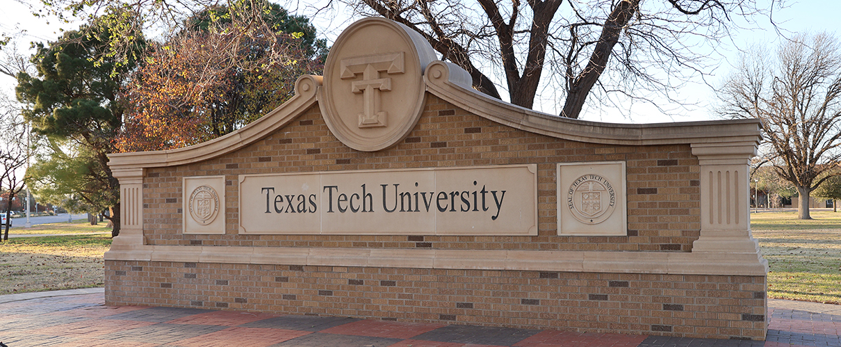 TTU SouthEast Sign TTU SouthEast Sign