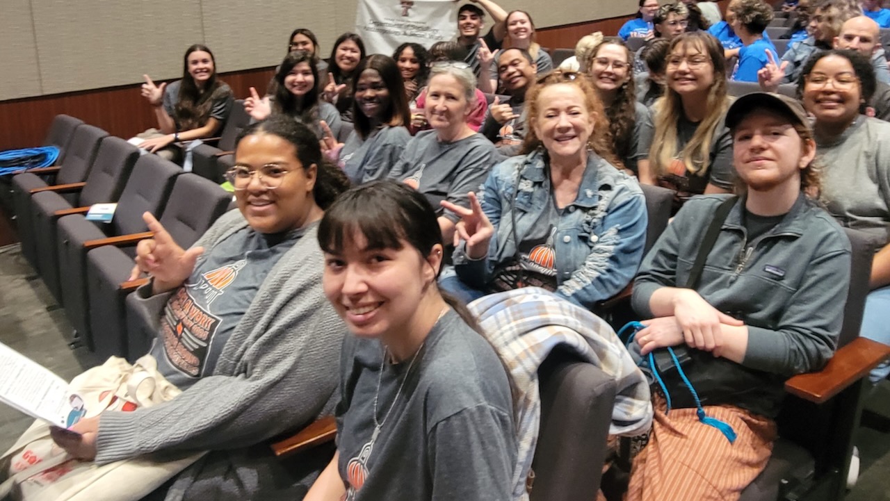 social work students in Austin for SWAD