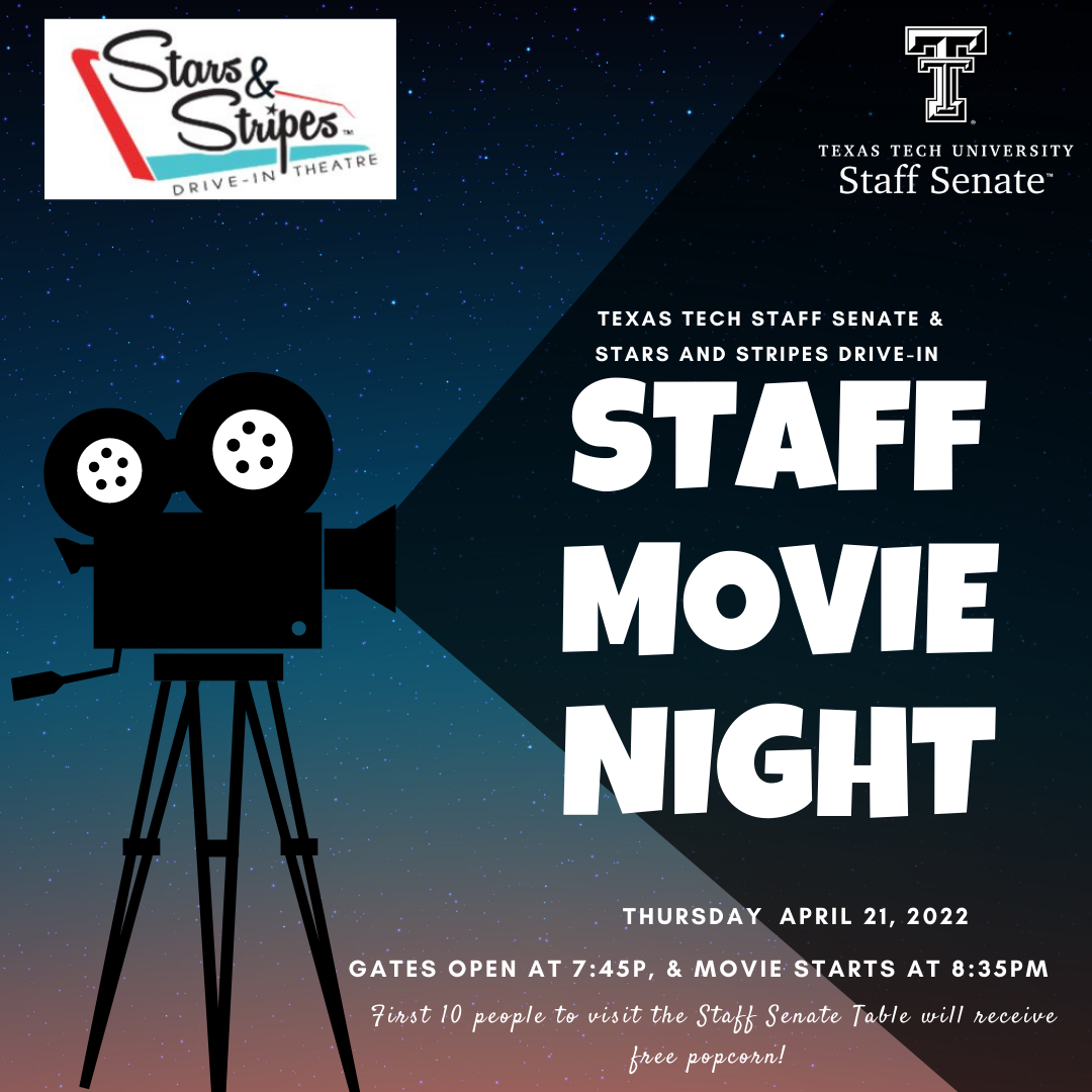 Staff Movie Night graphic