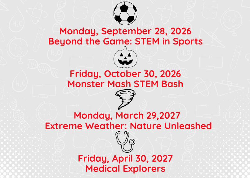 2026-2027 STEM Days schedule