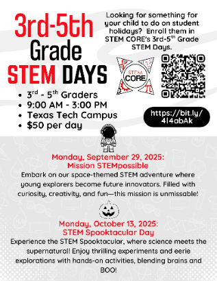 35 STEM Days Flyer