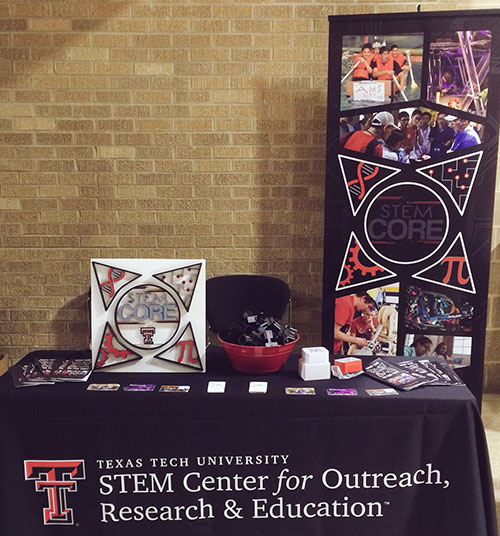 STEM CORE booth