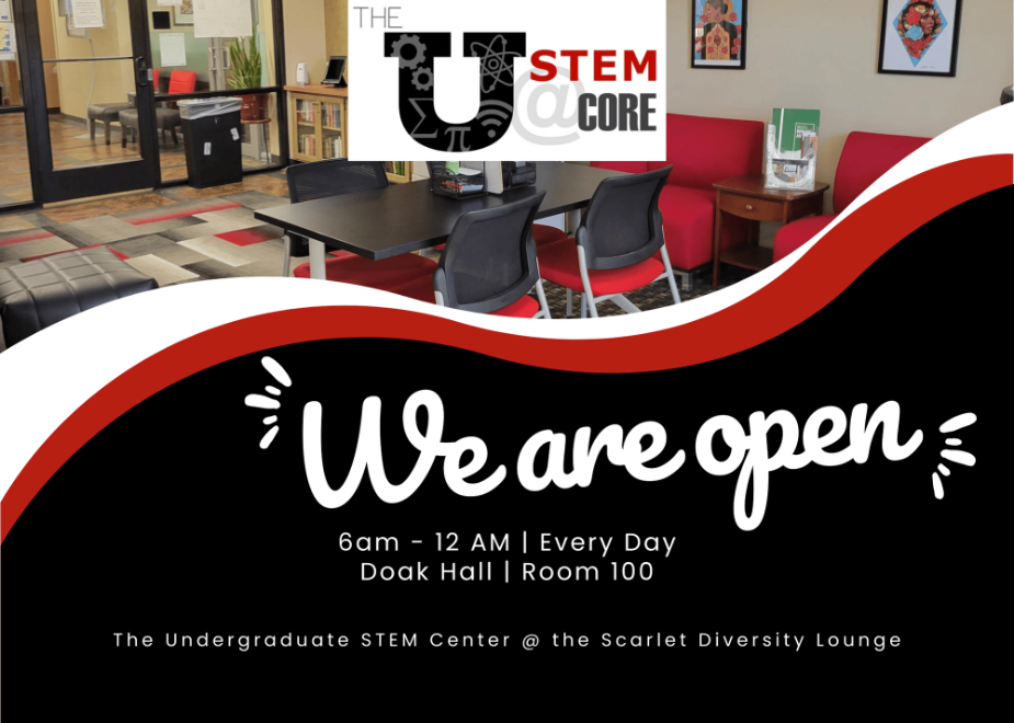Open Hours: Monday-Friday 6am to 9pm. Located in Doak Hall, Room 100