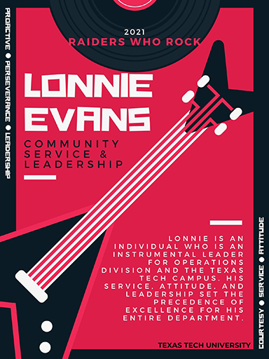 Lonnie Evans Poster Lonnie Evans Poster