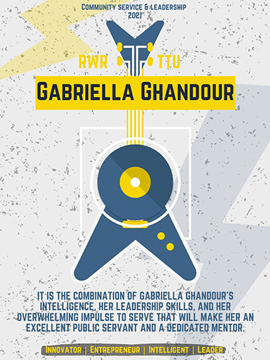 Gabriella Ghandour Poster Gabriella Ghandour Poster