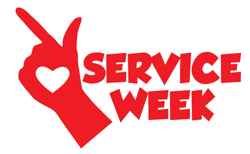 Virtual Service Week Logo