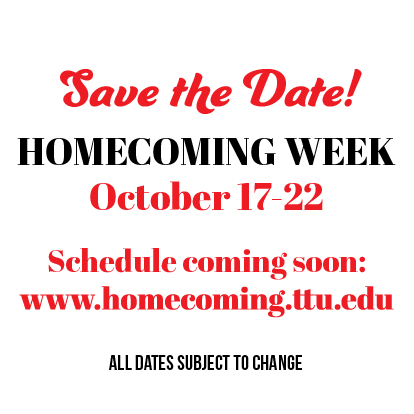 Save the Date for Homecoming Week 2022