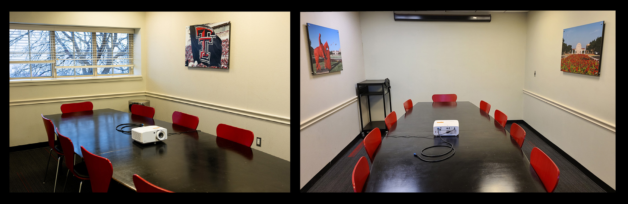Scarlet & Black room
