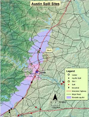 Transport Spill Containment for Texas Highways