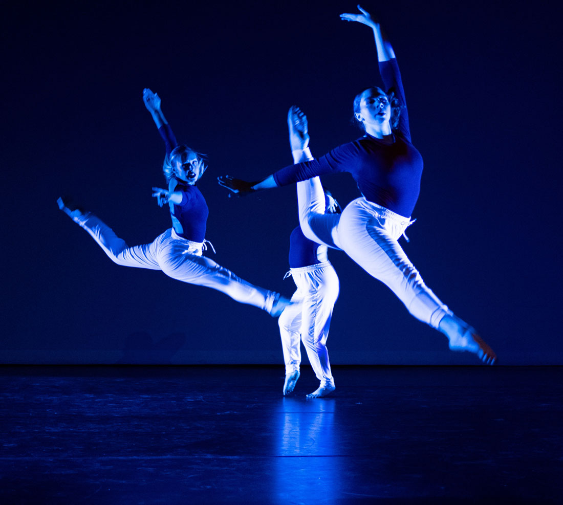 TTU students dancing on a stage