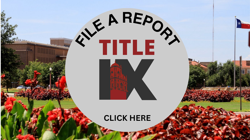 File a Title IX Report - Report a Title IX violation