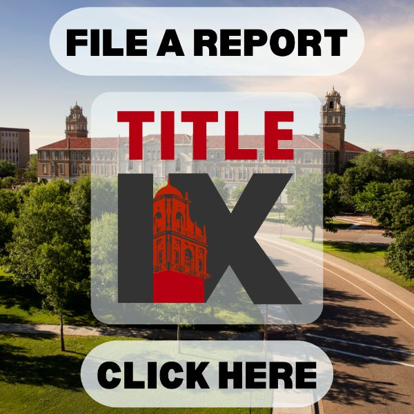 File a Title IX Report - Report a Title IX violation