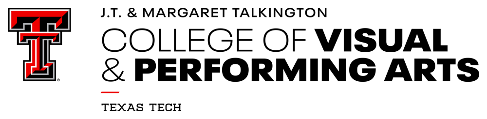 Logo for J.T and Margaret Talkington College of Visual and Performing Arts