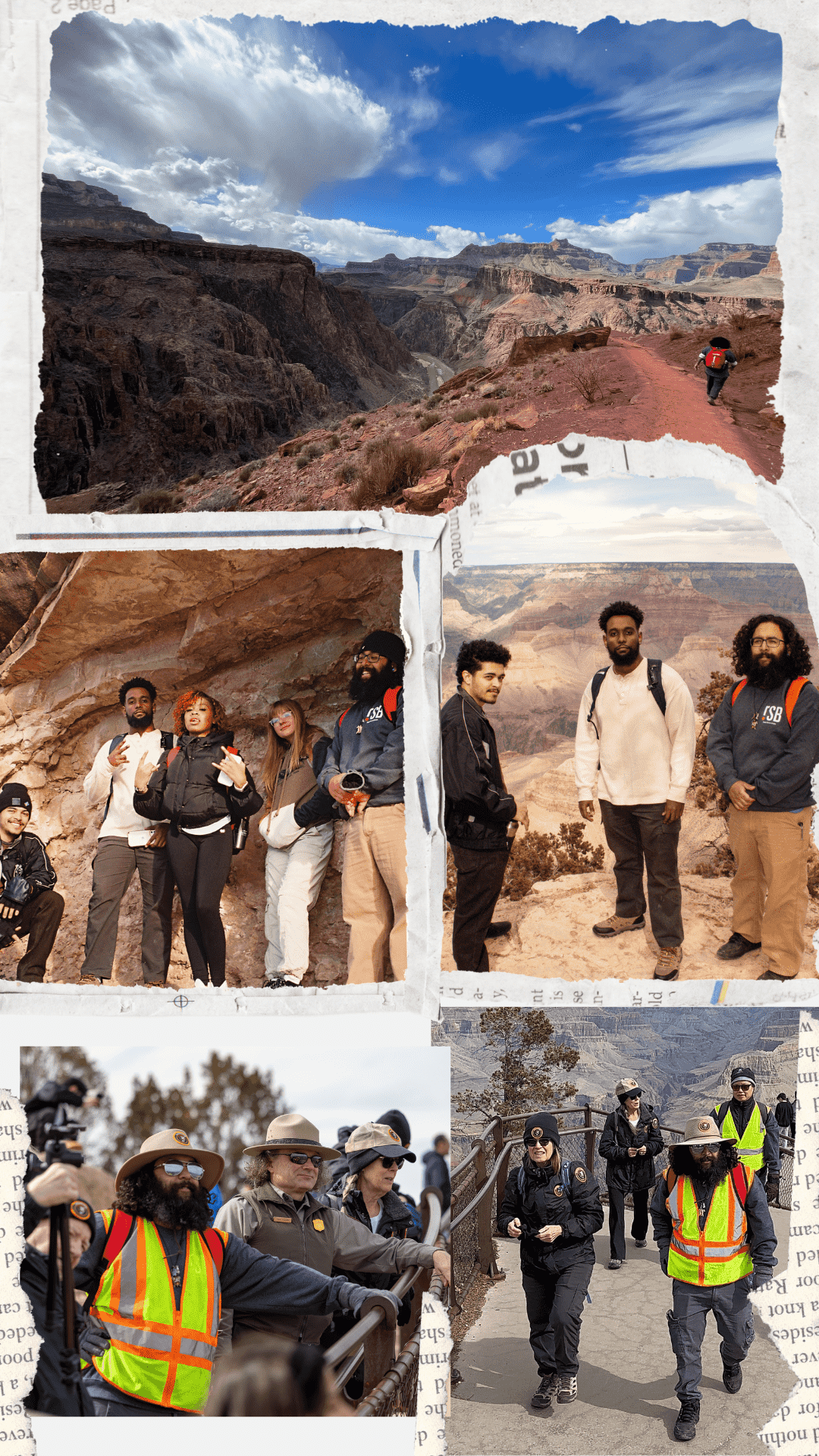 Collage of with todd and Joanna and others