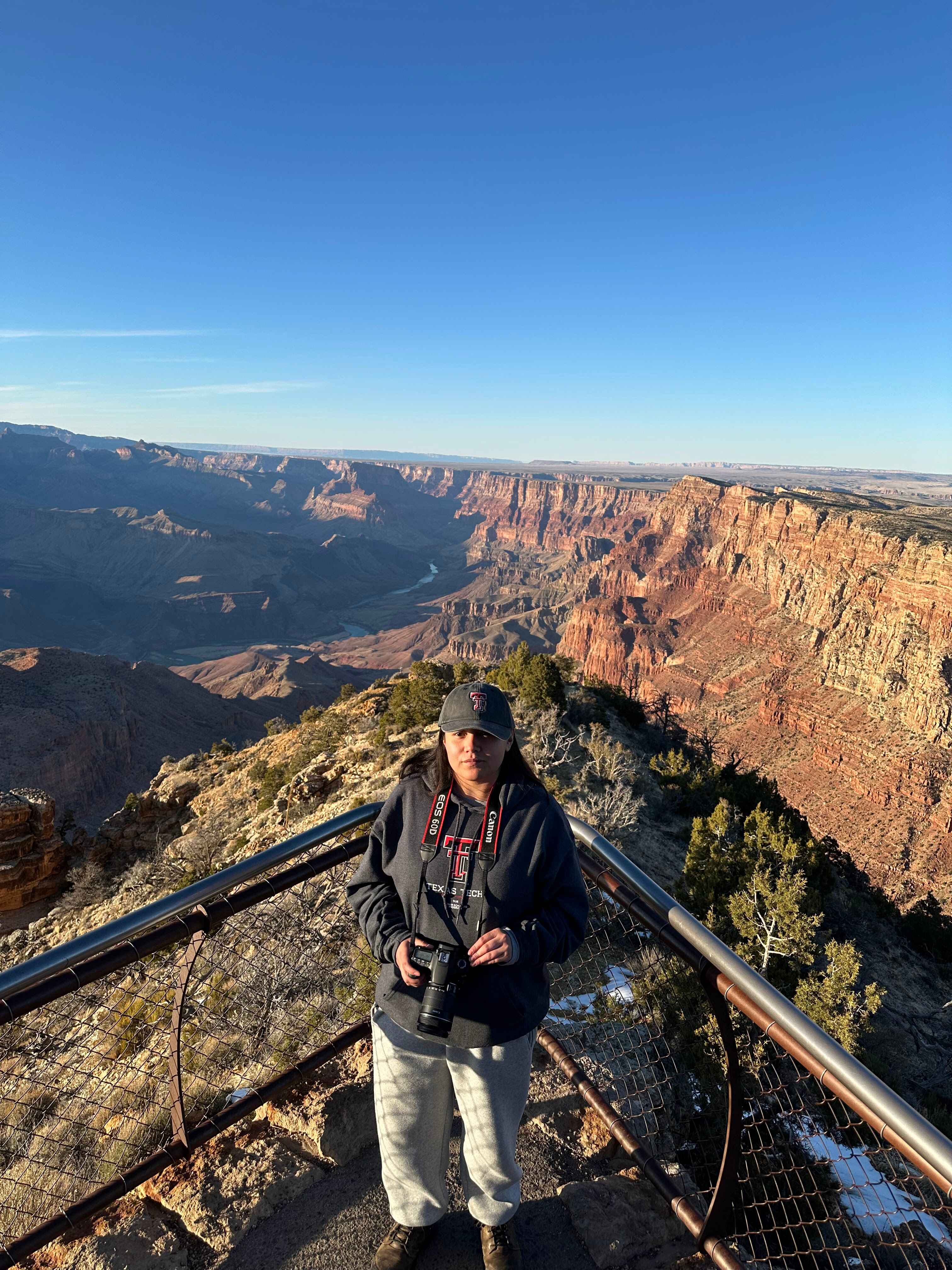 Gabriella at the Grand Canyon