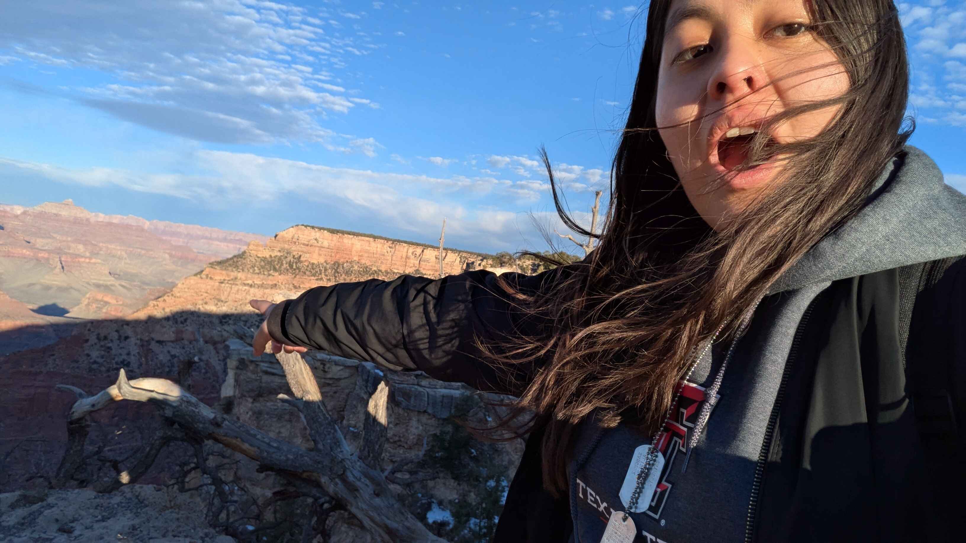 Alison at Grand Canyon