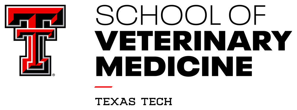 SVM Logo Texas Tech Unversity School of Veterinary Medicine Logo