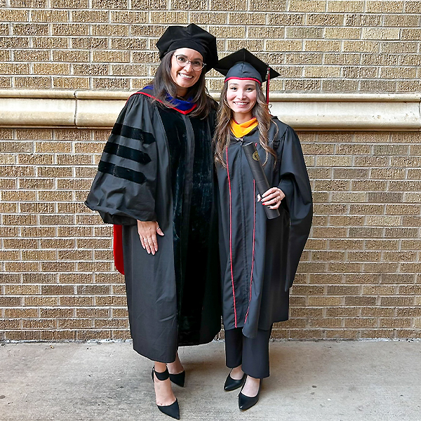 Julianna and Heidi after graduation